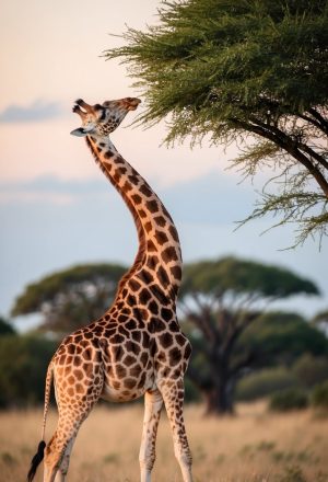 Giraffe in Afrika