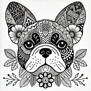 Mandala Hund 1