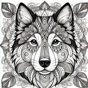 Mandala Hund 2