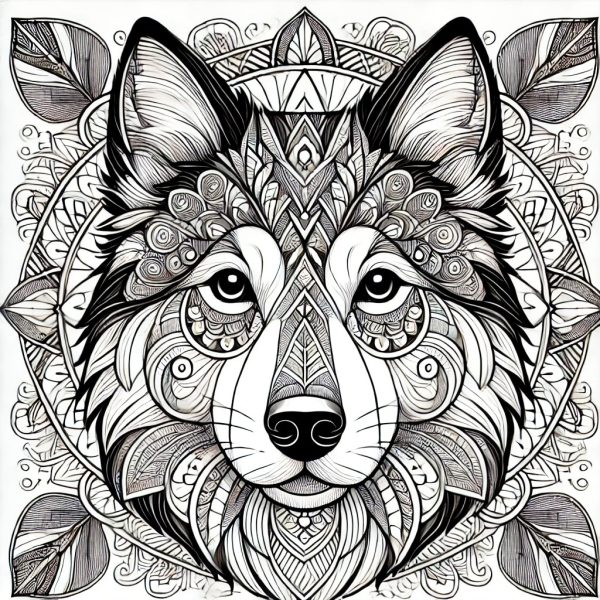 Mandala Hund 2