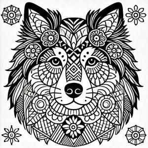 Mandala Hund