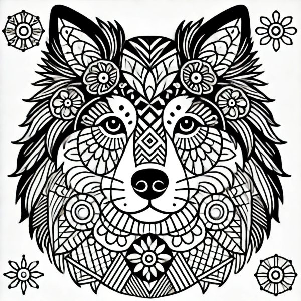 Mandala Hund