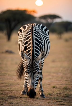 Zebra in Afrika