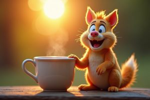 ausgefallen lustige guten morgen grüße bilder kostenlos-Titel