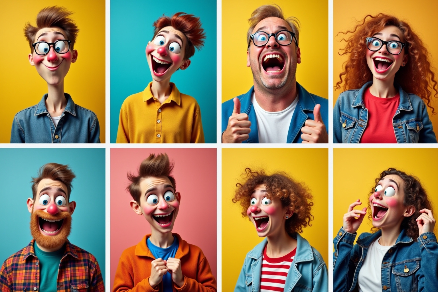 komische bilder-Titel