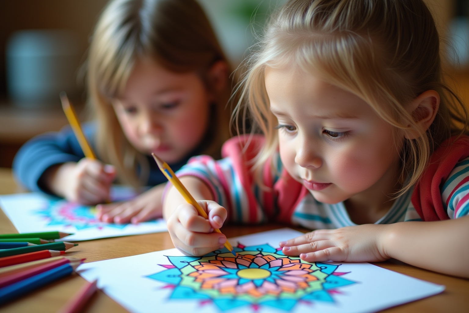 Kostenlose Mandalas zum Ausdrucken für deine Kinder