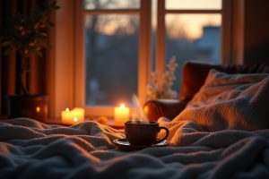 Gemütliche Abendgrüße Bilder zum Verschicken