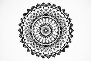 Geometrische Mandalas zum Ausmalen und Entspannen