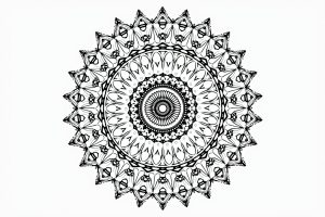 Einfache Mandalas zum Ausmalen und Entspannen
