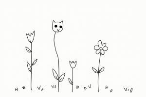 15 Frühlingsbilder zum Ausmalen